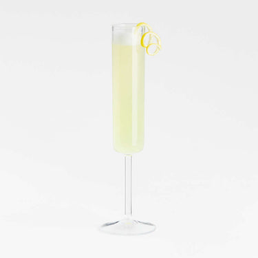 Edge Acrylic Champagne Glass